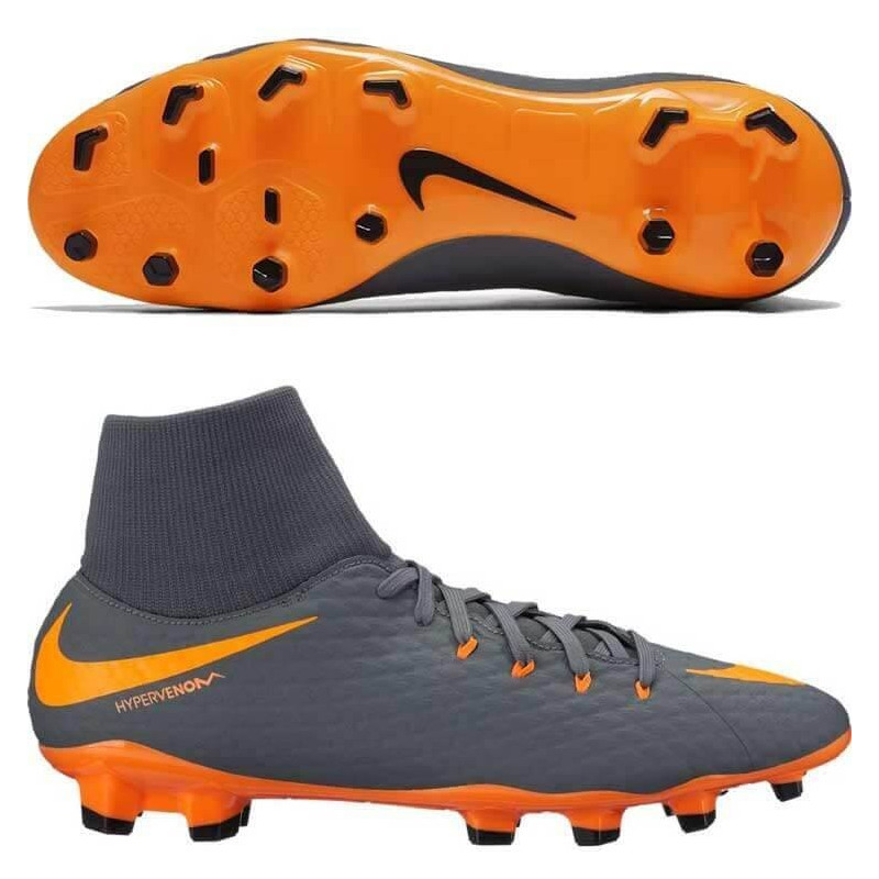 Футбольные бутсы NIKE Hypervenom PHANTOM 3 ACADEMY DF FG AH7268-081