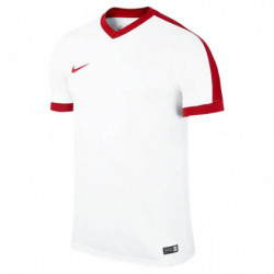 Футболка игровая Nike Striker IV 725892-101 белая с красным