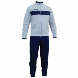 Спортивный костюм GIVOVA TUTA DROPS LF11.0904 бело-синий