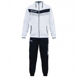 Спортивный костюм GIVOVA TUTA MATADOR TR020.0310 бело-черный