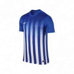 Футболка игровая Nike Striped Division II 725893-463 бело-синяя