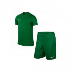 Детская футбольная форма  Nike JR Park VI 725984-302+725988-302 зеленая