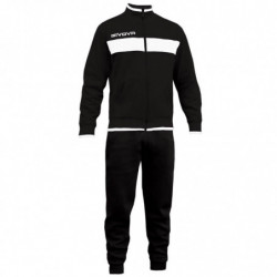 Спортивный костюм GIVOVA TUTA DROPS LF11.1003 черный