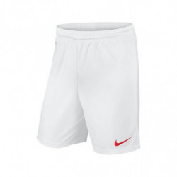 Шорты игровые детские NIKE JR PARK II KNIT 725988-102 белые с красным