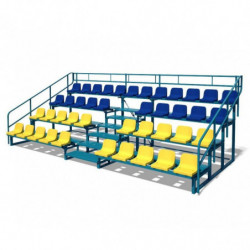 Трибуна на 42 места без накрытия (разборная на 42 места)