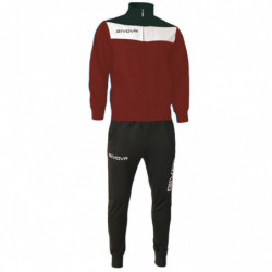 Спортивный костюм GIVOVA TUTA CAMPO TR024.0810 бордовый
