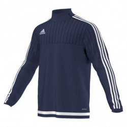 Топ тренировочный ADIDAS TIRO 15 Training Top S22337 синий с белым