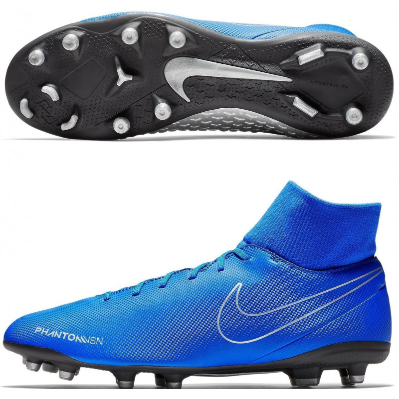 Футбольные бутсы Nike PHANTOM VSN CLUB DF FG/MG AJ6959-400