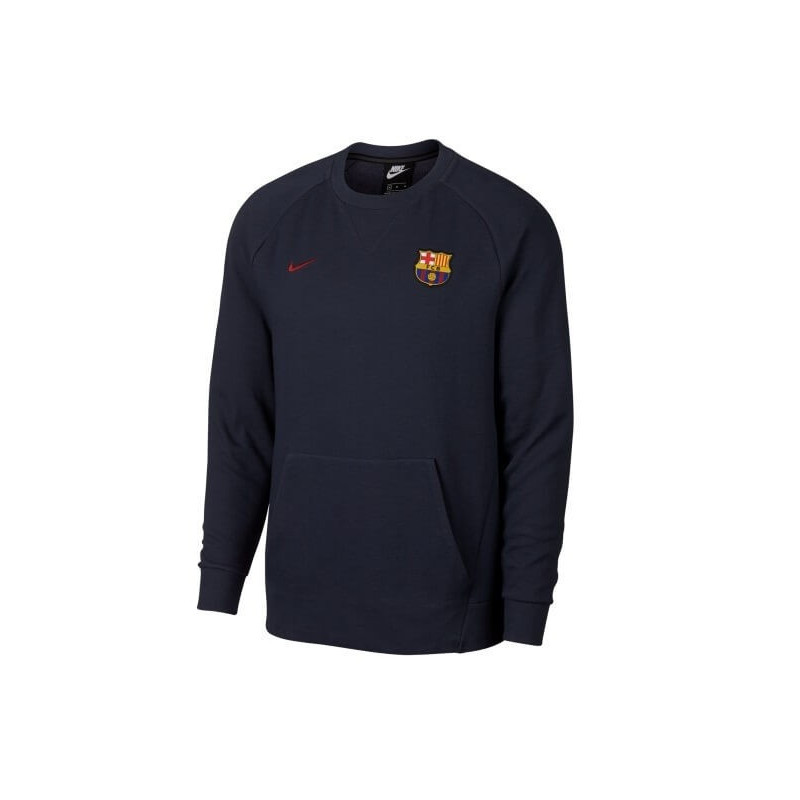 ТОЛСТОВКА NIKE FCB M NSW CRW OPTIC 919555-451