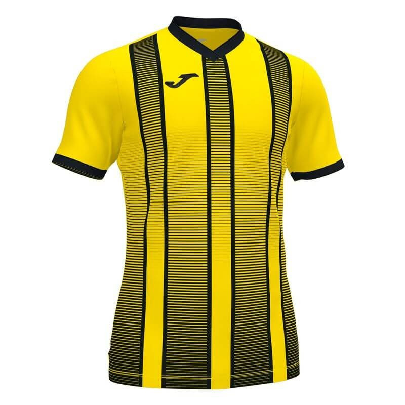 Футболка игровая Joma TIGER II 101464.901 желто-черная