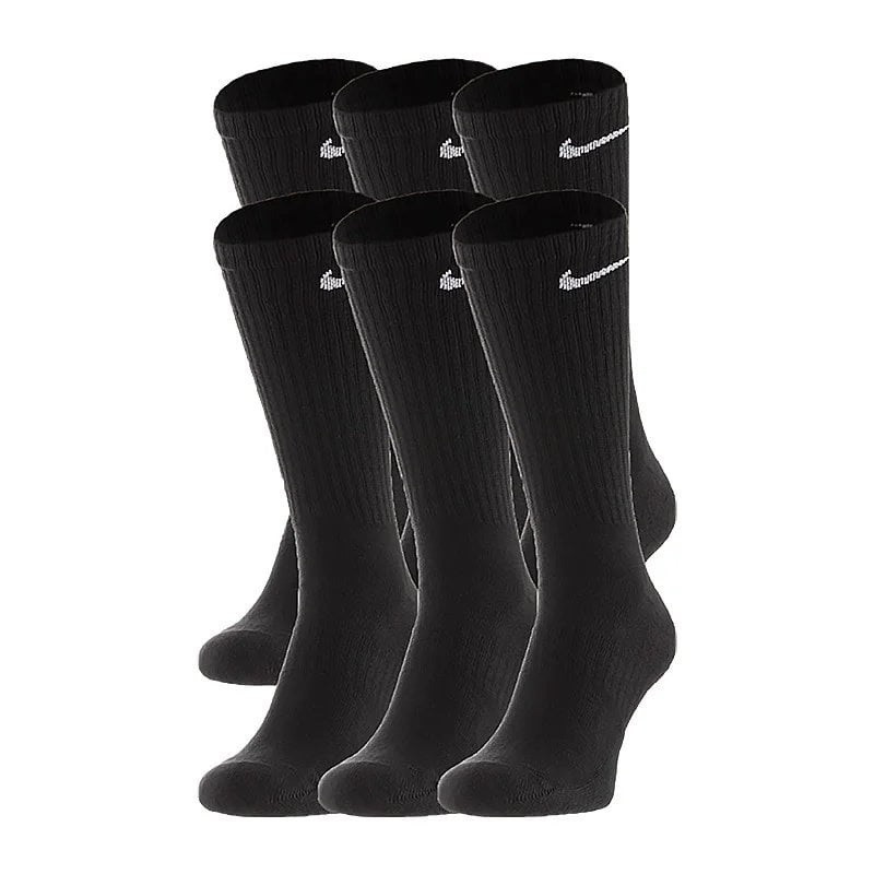 Носки Nike 6PPK Everyday Cushion Crew SX7666-010 черные