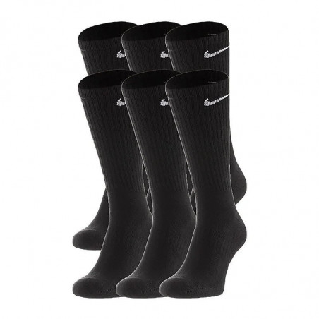 Носки Nike 6PPK Everyday Cushion Crew SX7666-010 черные
