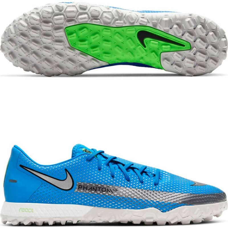 Футбольные сороконожки Nike React Phantom GT Pro TF CK8468-400