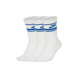Носки Nike U NK CREW NSW ESSENTIAL STRIPE белые  CQ0301-105