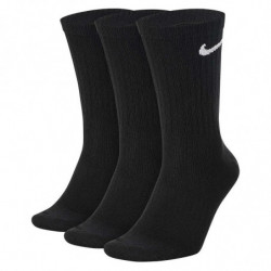 Носки Nike 3PPK Value Cotton Crew Black SX4508-001