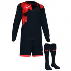 Вратарская форма Joma ZAMORA VI черно-кораловая 102248.119