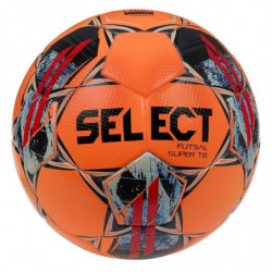 М’яч футзальний SELECT Futsal Super TB White (FIFA QUALITY PRO) v22 (оранж)