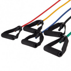 Набір Еспандерів  багатофункціональний  Resistance Band Zelart ET-500 5 жгутів