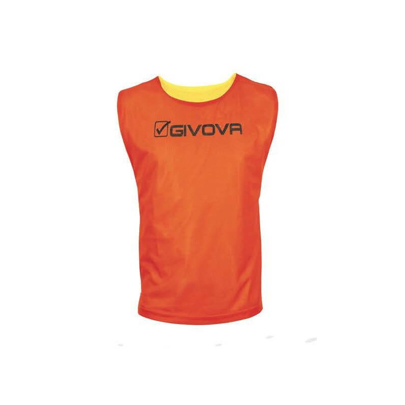Манишка двусторонняя GIVOVA Casacca Double (orange/yellow)