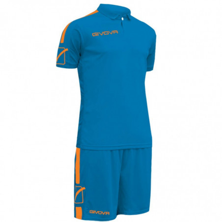 Футбольная форма GIVOVA KITC56.0228 голубая