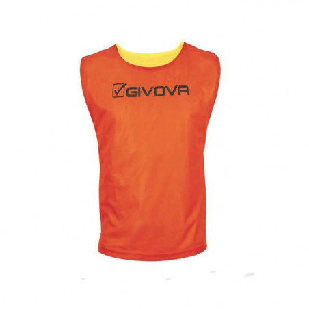 Манишка двусторонняя GIVOVA Casacca Double (orange/yellow)