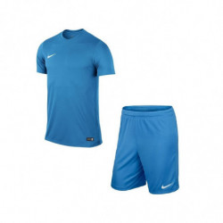 Детская футбольная форма Nike JR Park VI 725984-412+725988-412 голубая